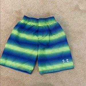 Boys Under Armour swim trunks